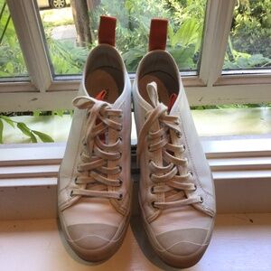 Sofie D’hoore white low top trainers